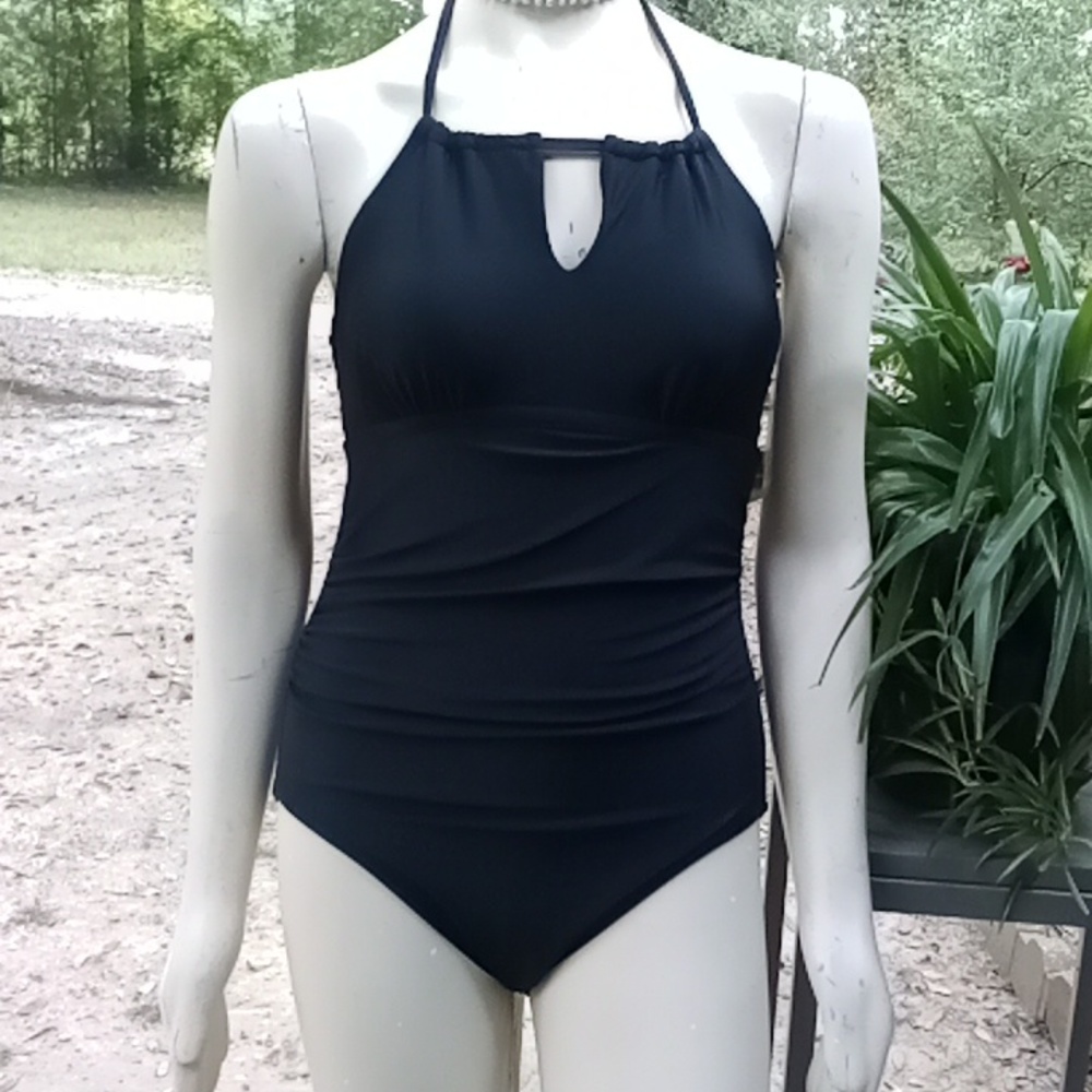 NWOT "Kona Sol" black 1 pc. Swimsuit